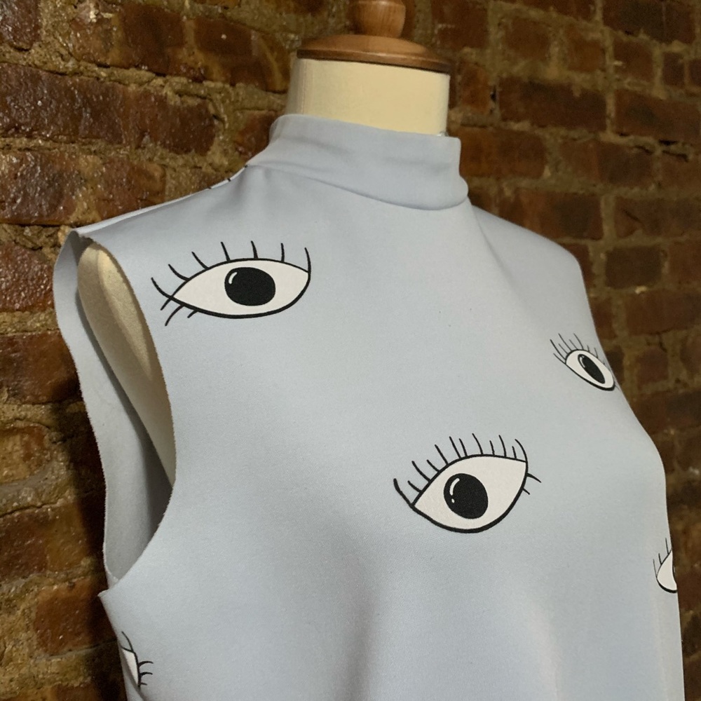 Zara pastel blue dress - Picture 2 of 5